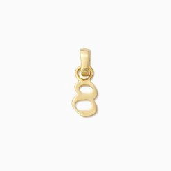 Number Charm -Uncommon James J13C NUMBERCHARM GOLD 8 1
