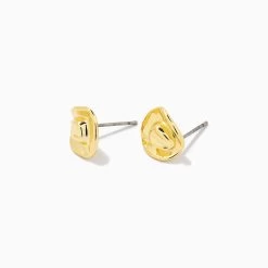 Cowboy Hat Stud Earrings -Uncommon James J13E COWBOYHATSTUD GOLD 2