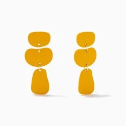 Nudist Earrings -Uncommon James J13E NUDIST GOLD YELLOW 1