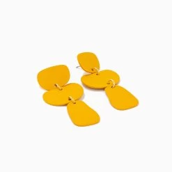 Nudist Earrings -Uncommon James J13E NUDIST GOLD YELLOW 2