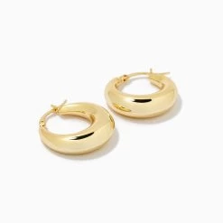 Rare Hoop Earrings -Uncommon James J13E RAREHOOP GOLD 2