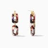 Resin Link Earrings 1 Resin Link Earrings -Uncommon James J13E RESINLINK PINK 2