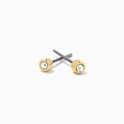 Simple Stud Earrings 17 Simple Stud Earrings -Uncommon James J13E SIMPLESTUD GOLD 2
