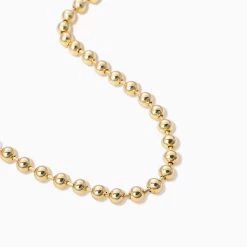 Ball Chain Necklace 9 Ball Chain Necklace -Uncommon James J13N BALLCHAINNECK GOLD 2