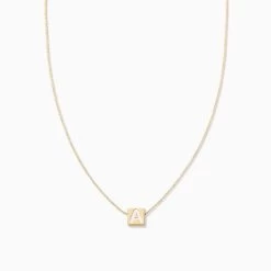 Bold Letter Necklace