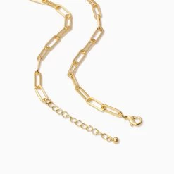 Chain And Bar Necklace -Uncommon James J13N CHAINBAR GOLD 3