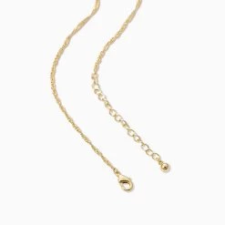 Chicago Flag Pendant Necklace -Uncommon James J13N CHICAGONECK GOLD 1