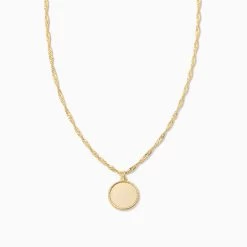 Circle Pendant Necklace