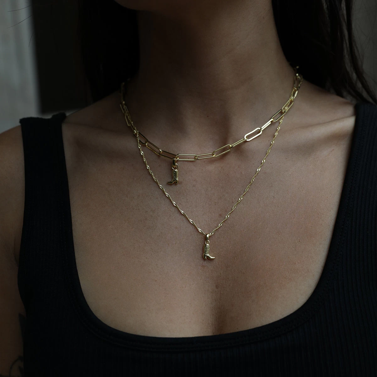 Cowboy Boot Pendant Necklace 8 Cowboy Boot Pendant Necklace - Image 6