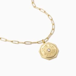Joie De Vivre Pendant Necklace 9 Joie De Vivre Pendant Necklace -Uncommon James J13N JOIENECK GOLD 2