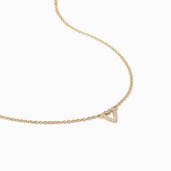 Open Heart Necklace -Uncommon James J13N OPENHEART GOLD 2