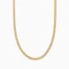 Rebellious Curb Chain Necklace -Uncommon James J13N REBELCHAIN GOLD 1