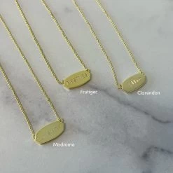 Timeless Pendant Necklace -Uncommon James J13N TIMELESSPEN GOLD 5