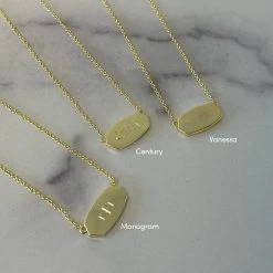 Timeless Pendant Necklace -Uncommon James J13N TIMELESSPEN GOLD 6