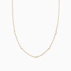 Textured Stud Necklace