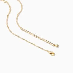 Textured Stud Necklace 10 Textured Stud Necklace -Uncommon James J13N TXTSTUDNECK GOLD 3