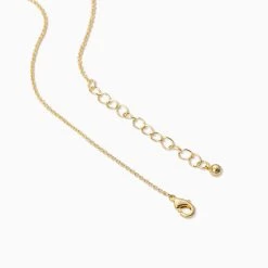 Adjustable Zipper Lariat Necklace -Uncommon James J13N ZIPPER GOLD 4