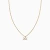 Zodiac Icon Chain Necklace -Uncommon James J13N ZODIACICON GOLD AQU 1