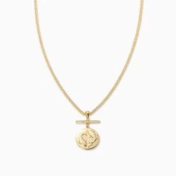 Zodiac Pendant Necklace -Uncommon James J13N ZODIACPENDANT GOLD PISCES 1