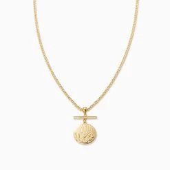 Zodiac Pendant Necklace -Uncommon James J13N ZODIACPENDANT GOLD VIRGO 1