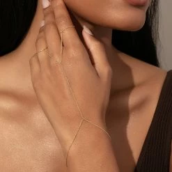 Bad Habits Hand Chain -Uncommon James J13R BADHABITS GOLD M 1