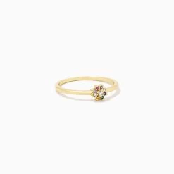 Colorful Flower Ring 8 Colorful Flower Ring -Uncommon James J13R COLORFULRING GOLD 2