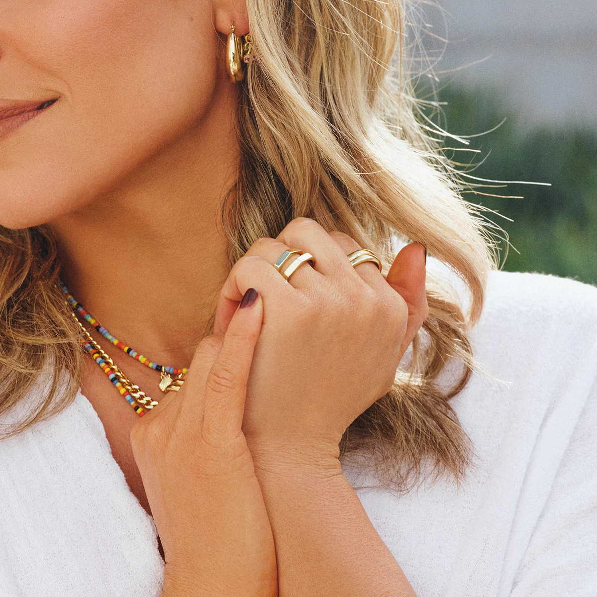 Octagon Ring (Set Of 2) 4 Octagon Ring (Set Of 2) - Image 2