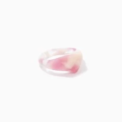 Resin Heart Ring -Uncommon James J13R RESINHEARTRING PINK 2