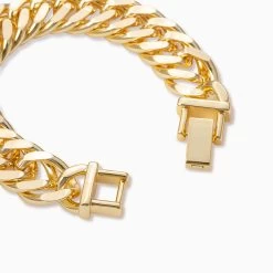 Bold Move Chain Bracelet -Uncommon James J14B BOLDMOVE GOLD 5
