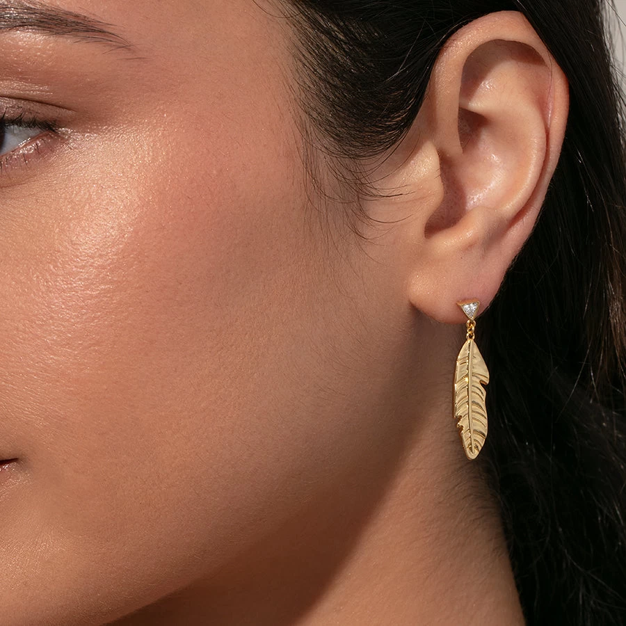 Feather Earrings 7 Feather Earrings - Image 5