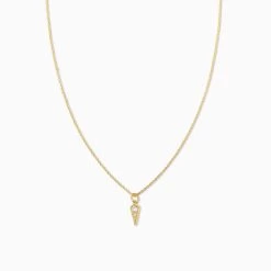 Breaking Point Pendant Necklace