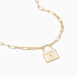 Eternity Lock Necklace -Uncommon James J14N ETERNITYLOCK GOLD 4