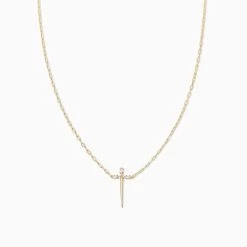 Golden Sword Necklace