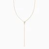 Snake Lariat Necklace -Uncommon James J14N SNAKELARIAT GOLD 2