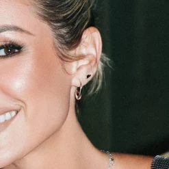 Angel Wings Ear Climber -Uncommon James J15E ANGELWINGSTUD SILVER KC1