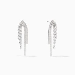 Twin Flame Earrings -Uncommon James J15E TWINFLAME SILVER 1