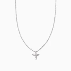 Angel On Earth Pendant Necklace -Uncommon James J15N ANGELEARTH SILVER 1