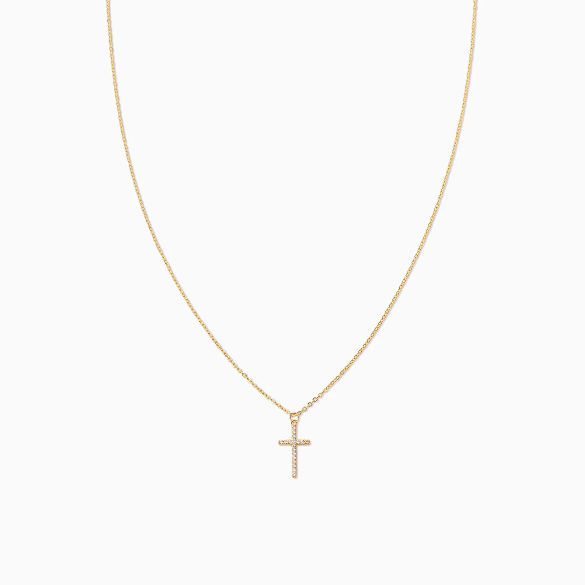 Pavé Cross Necklace 3 Pavé Cross Necklace