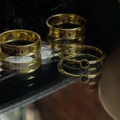 Full Moon Ring -Uncommon James J15R FULLMOON GOLD KC