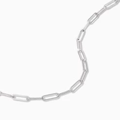 Basic Paperclip Chain Bracelet 9 Basic Paperclip Chain Bracelet -Uncommon James J16B BASICPAPERCLIP SS 2