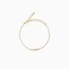 Fish Bone Chain Bracelet 1 Fish Bone Chain Bracelet -Uncommon James J16B FISHBONEBRACE GOLD 1