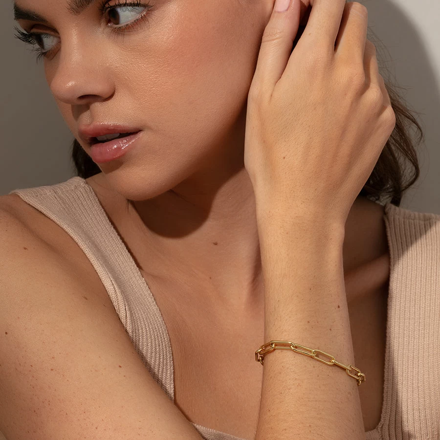 Staple Paperclip Chain Bracelet 7 Staple Paperclip Chain Bracelet - Image 5