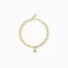 Simple Evil Eye Bracelet -Uncommon James J16B SIMPLEEYEBRACE GOLD 1