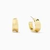 Bold Balance Hoop Earrings -Uncommon James J16E BOLDBALANCE GOLD 1
