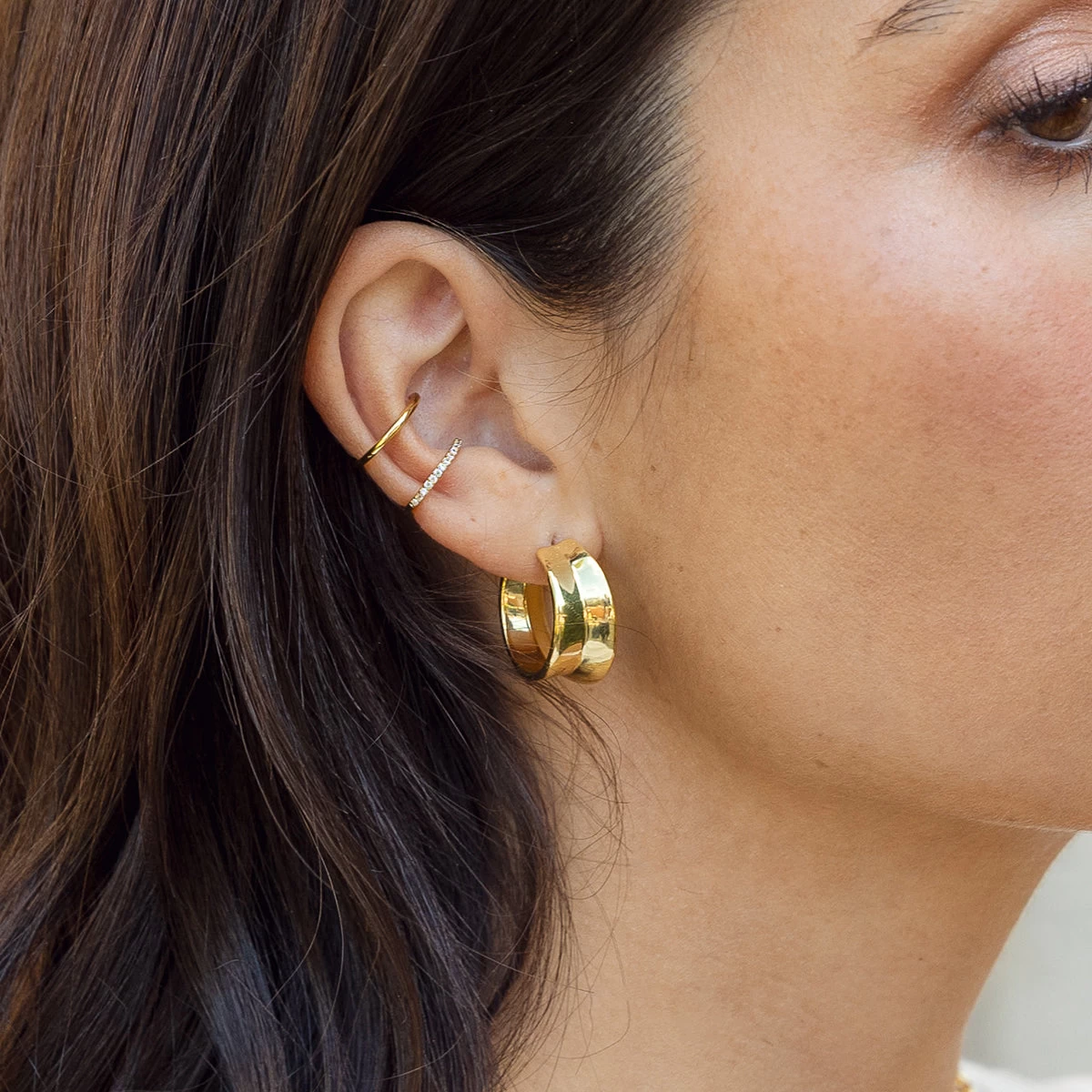 Bold Balance Hoop Earrings 4 Bold Balance Hoop Earrings - Image 2