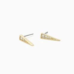 Making A Point Stud Earrings -Uncommon James J16E MAKEAPOINT GOLD 2