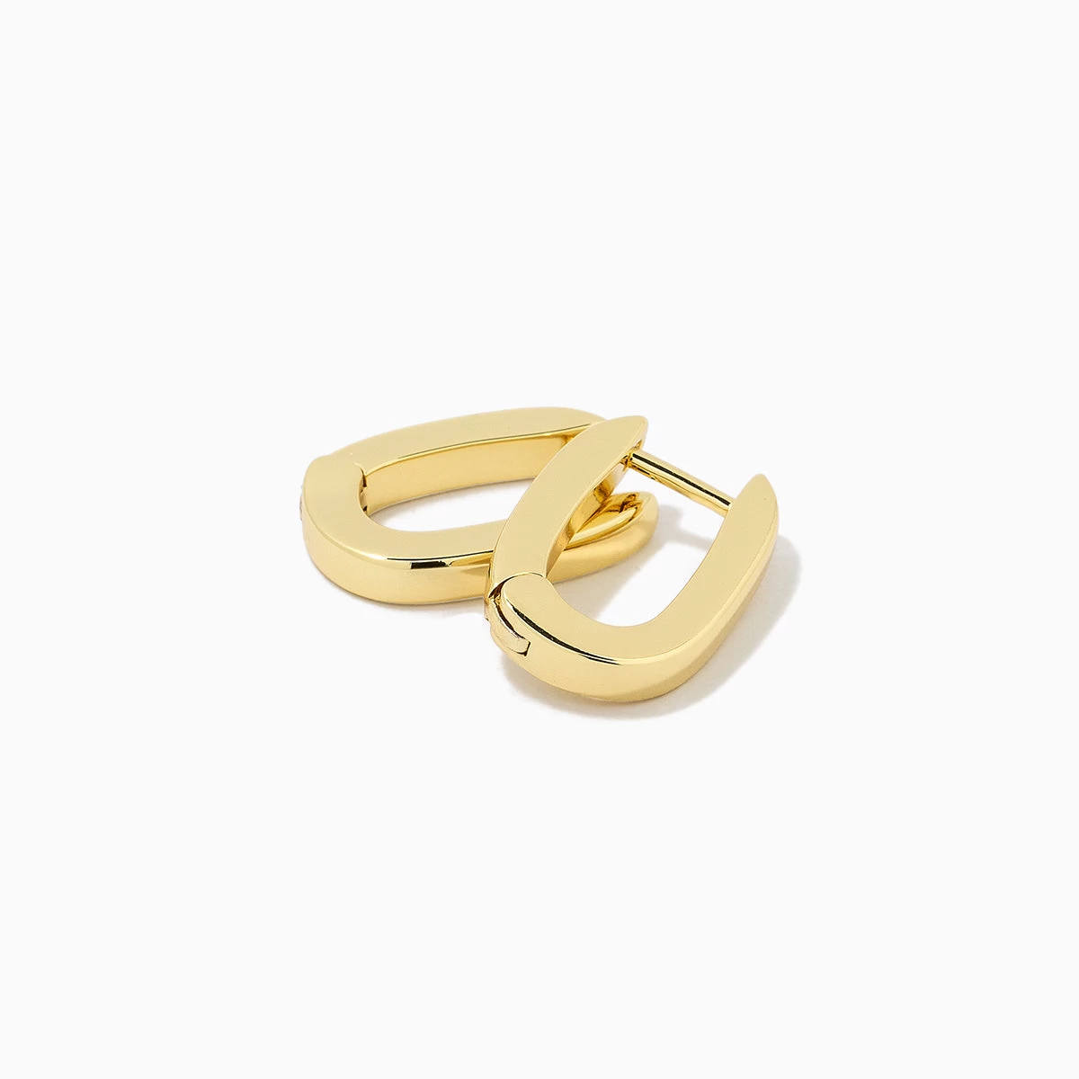 Oval Huggie Earrings 5 Oval Huggie Earrings - Image 3