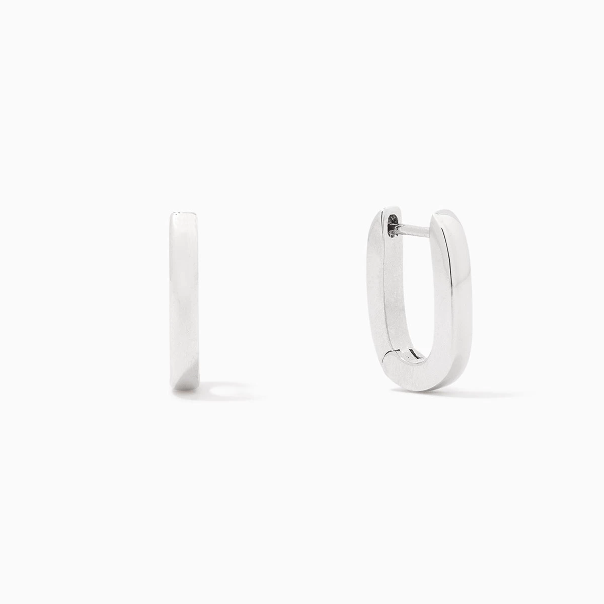 Oval Huggie Earrings 7 Oval Huggie Earrings - Image 5