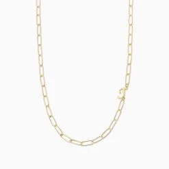 Cursive Initial Necklace 41 Cursive Initial Necklace -Uncommon James J16N CURSIVE GOLD T 1