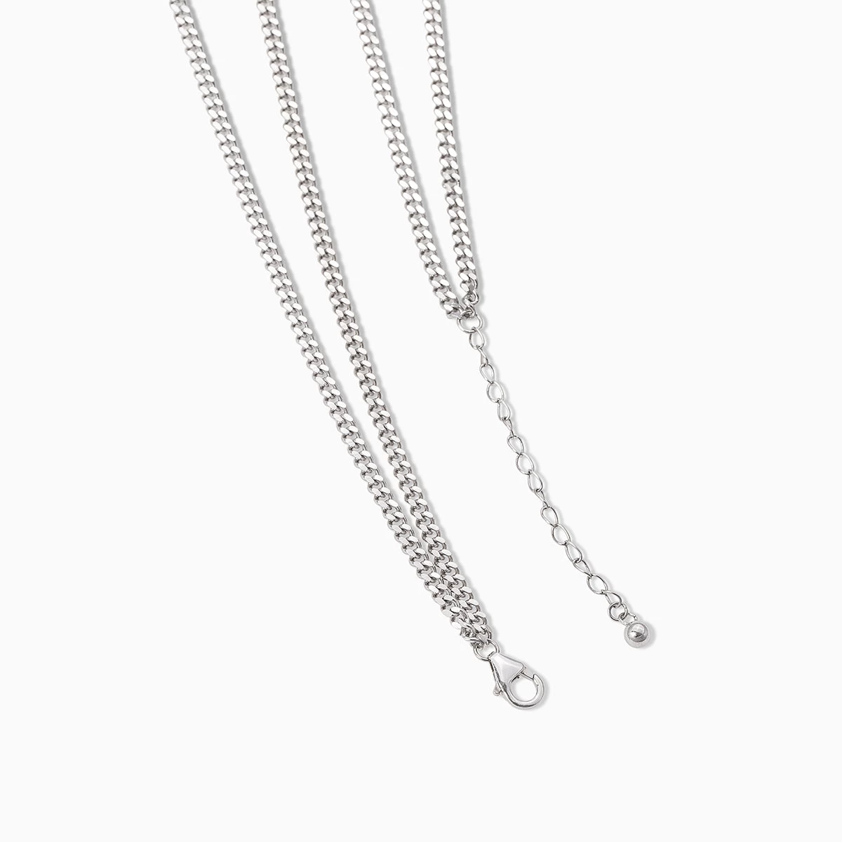 Double Curb Chain Necklace 6 Double Curb Chain Necklace - Image 4